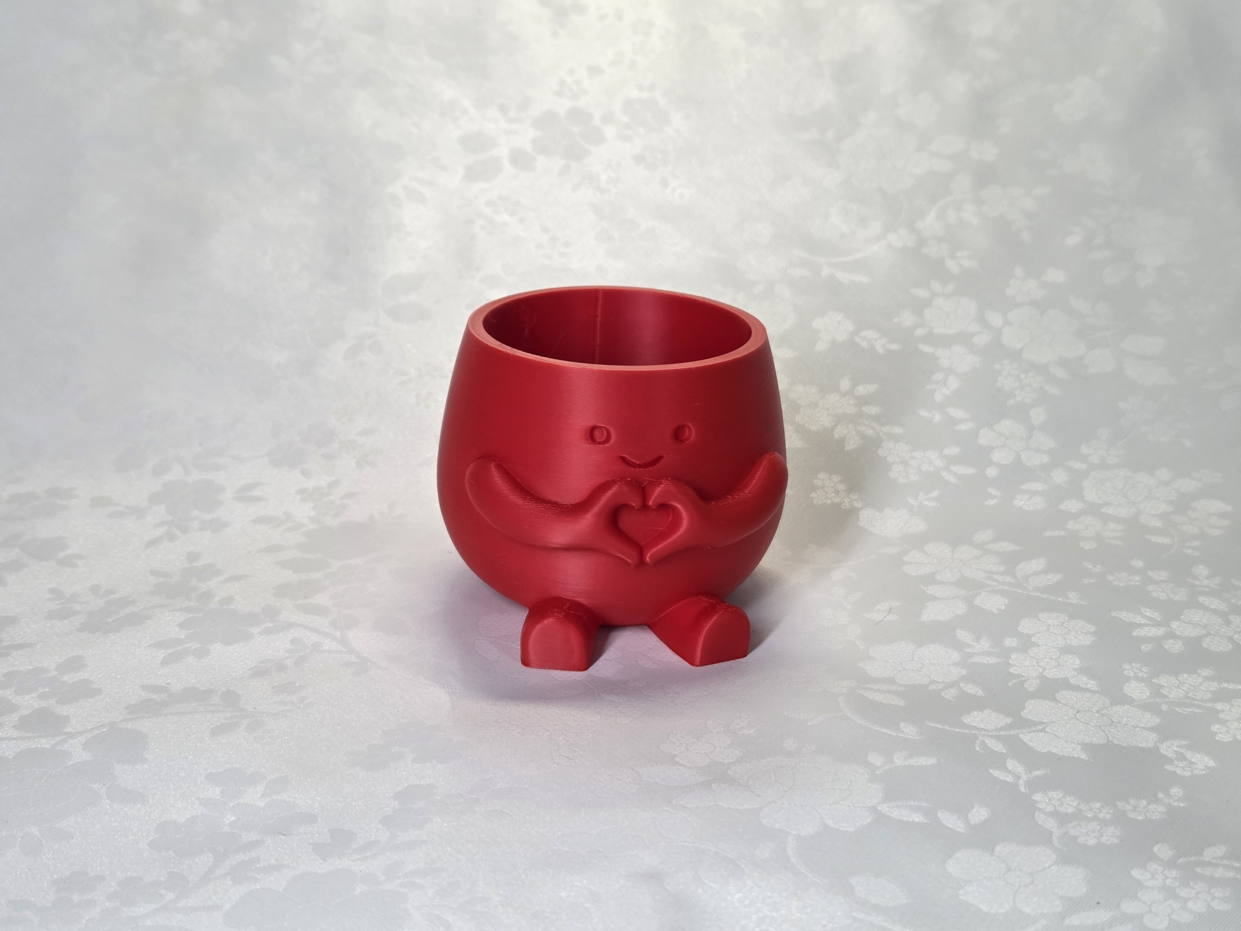 3D printana teglica Srce